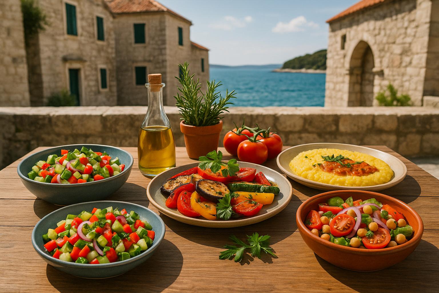Wegańskie i wegetariańskie opcje w kuchni chorwackiej