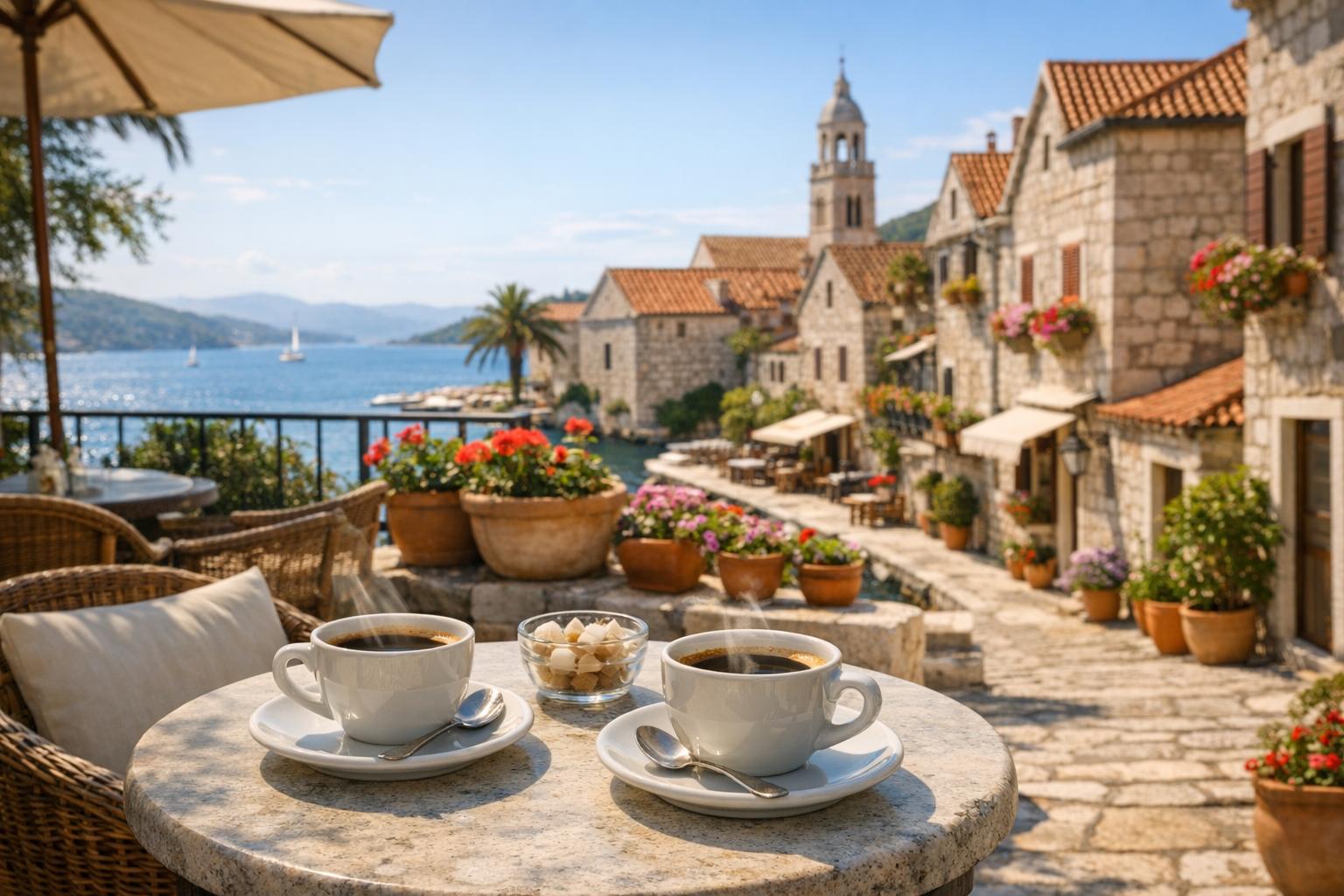 Kawa w Chorwacji: Co oznacza 'Idemo na kavu’?