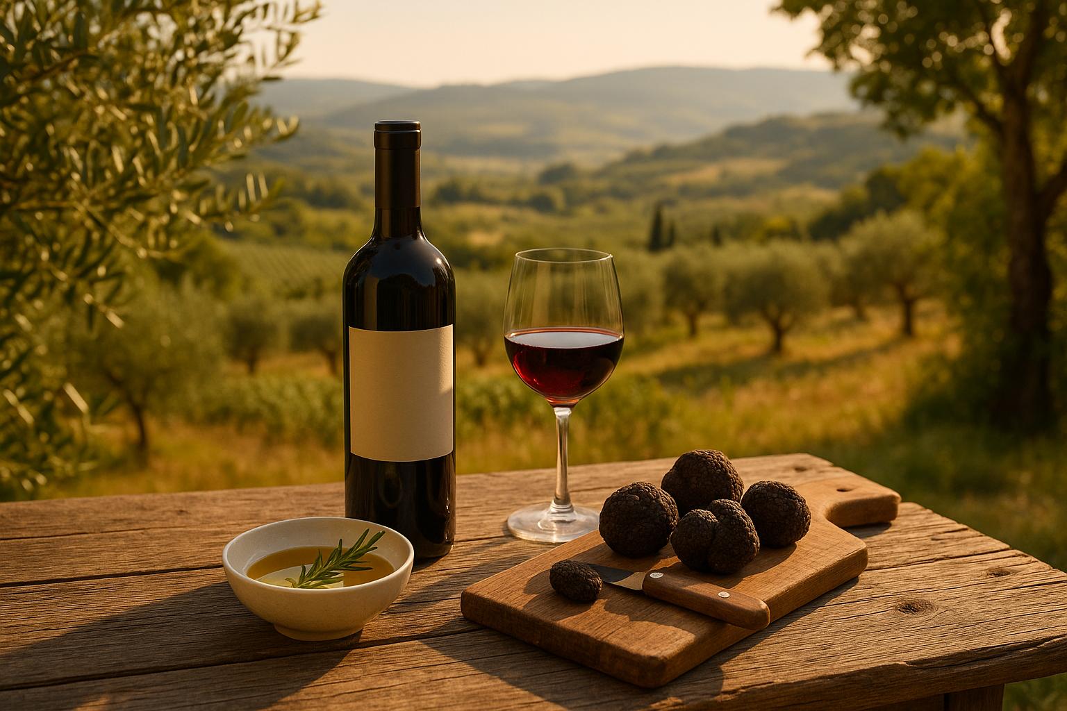 Trufle, wina i oliwa: co wyróżnia produkty z Istrii?