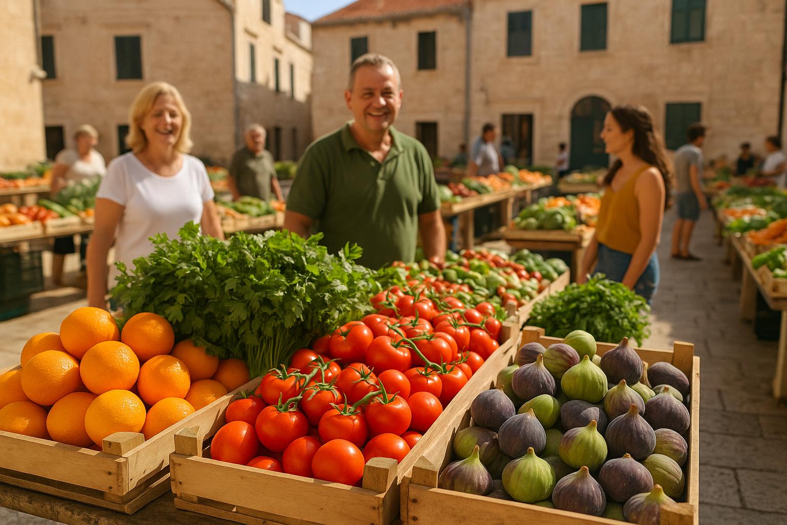 Sezonowe owoce i warzywa w Chorwacji