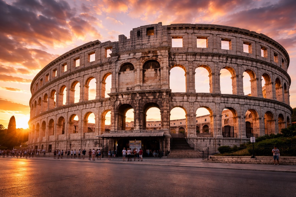 Pula atrakcje – rzymskie dziedzictwo Istrii