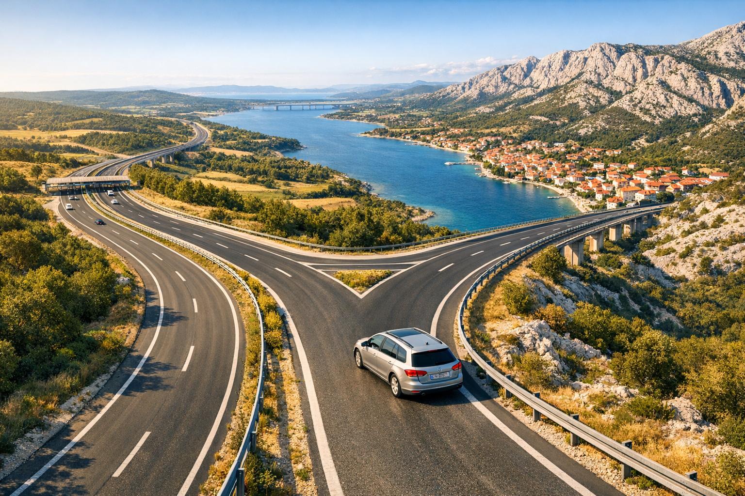 Chorwacja samochodem z Polski – trasa, winiety, koszty 2026