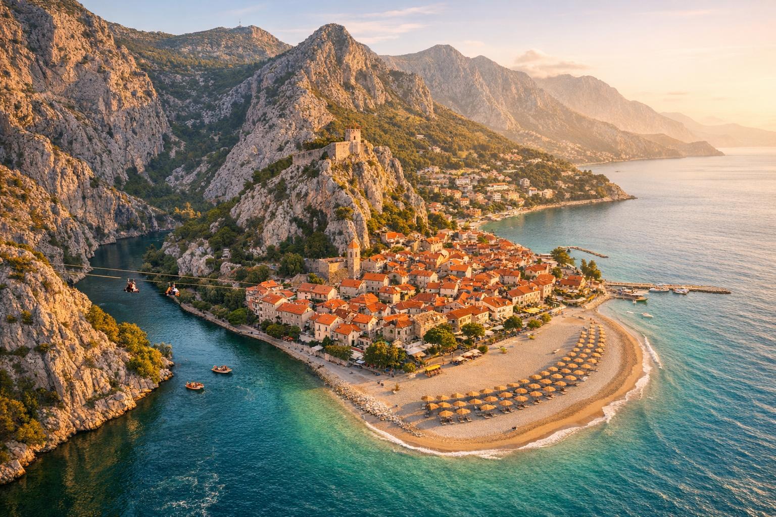 Omiš – co zobaczyć, plaże i atrakcje w okolicy [2026]