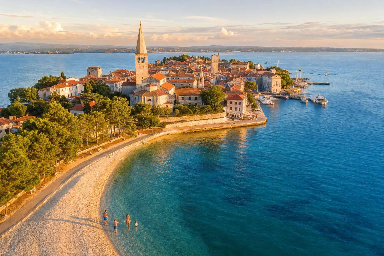 Poreč - co zobaczyć? Bazylika Eufrazjusza, plaże i atrakcje dla rodzin